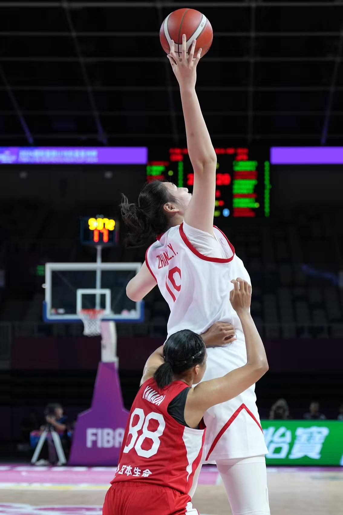 -亚洲女篮锦标赛：中国女篮力克日本，取胜