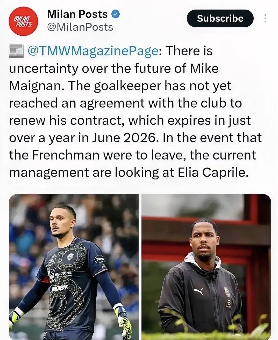 卡利亚里门将出色发挥，稳固球队防线